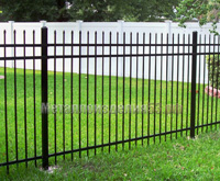 Забор металлический с пиками (арт. ЗМ03)
